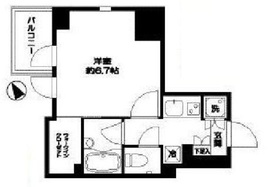 シティスパイア新川 1102 間取り図