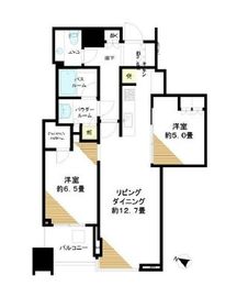 大崎ウエストシティタワーズ ウエスト 25階 間取り図