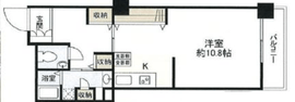 代官山アドレス ザ・タワー 14階 間取り図