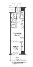 グランハイツ高田馬場 207 間取り図