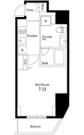 一番町レジデンス 203 間取り図