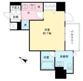 一番町レジデンス 201 間取り図