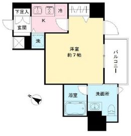 一番町レジデンス 601 間取り図