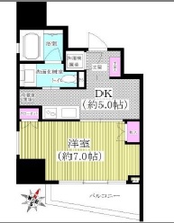 CONOE三番町 5階 間取り図