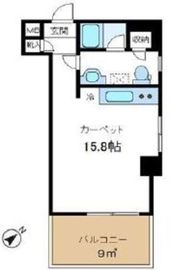 グランディ代官山 2階 間取り図