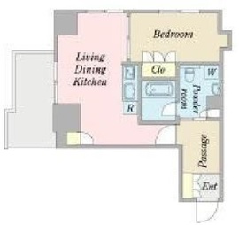 パークホームズ武蔵小山 3階 間取り図