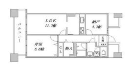 晴海ビュータワー（晴海アイランドトリトンスクエアビュータワー） 14階 間取り図