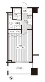 グランハイツ代々木 605 間取り図