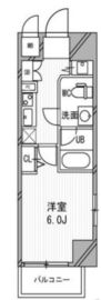 浅草橋レジデンス 303 間取り図