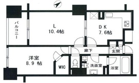 エルステージ月島アトラージュ 12階 間取り図