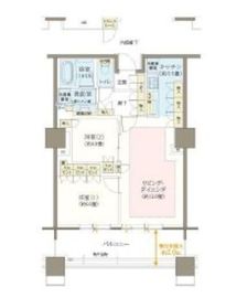 ブリリア有明スカイタワー 3階 間取り図