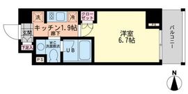 エスティメゾン哲学堂 704 間取り図