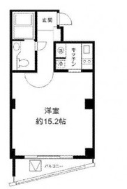 H&M南青山イースト 202 間取り図