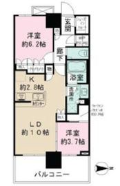 浅草タワー 22階 間取り図