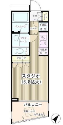 クオリア御茶ノ水 10階 間取り図