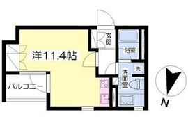 アパートメンツ元麻布 206 間取り図