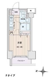エスティメゾン錦糸町2 712 間取り図
