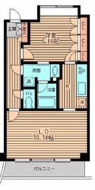 ガーデン目黒南 322 間取り図