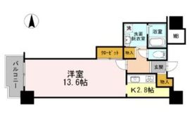 品川シーサイドビュータワー1 1118 間取り図