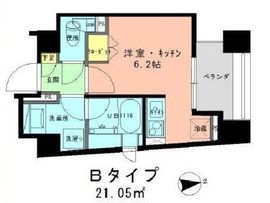 ラフィネジュ学芸大学 506 間取り図