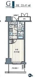 MFPRコート木場公園 1315 間取り図