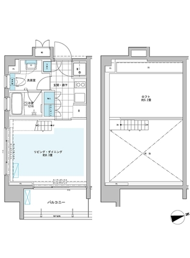 山王ガーデンハイツ 207 間取り図