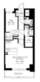 アデニウム新橋 2階 間取り図