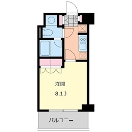 エスティメゾン千石 211 間取り図