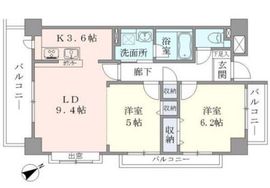 Apartment・H500 502 間取り図