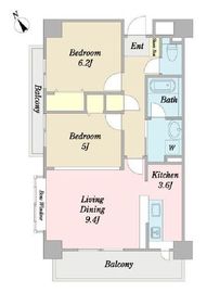 Apartment・H500 401 間取り図