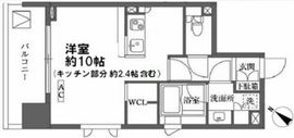 カスタリア大森 1003 間取り図