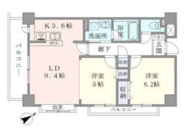 Apartment・H500 302 間取り図