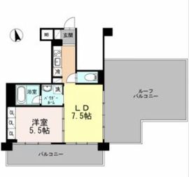 カスタリア大森3 802 間取り図