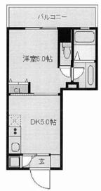 レジディア日本橋人形町 403 間取り図