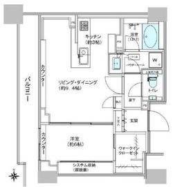 南青山マスターズハウス 5階 間取り図