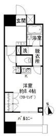 ファミール新宿グランスイートタワー 2階 間取り図