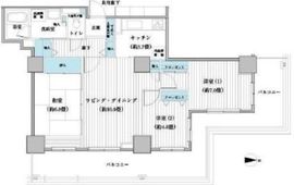 ベルタワー 1107 間取り図