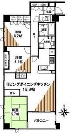 アルス品川ラ・パルフェ 4階 間取り図