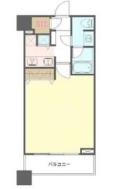 コンシェリア西新宿タワーズウエスト 19階 間取り図