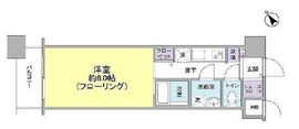 アヴァンティーク銀座2丁目 5階 間取り図