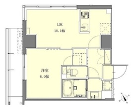 清澄白河レジデンス伍番館 402 間取り図