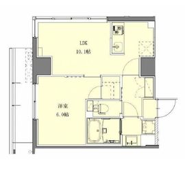 清澄白河レジデンス伍番館 702 間取り図