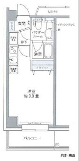 プライムアーバン豊洲 101 間取り図