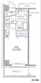 プライムアーバン豊洲 101 間取り図