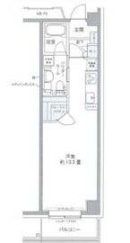 プライムアーバン豊洲 616 間取り図