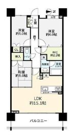 クレストタワー品川シーサイド 12階 間取り図