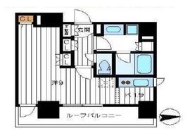 レガリアシティ神田末広町 12階 間取り図