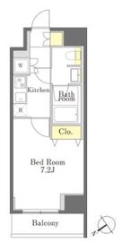 Dimus勝どき 302 間取り図