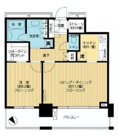 ザ・クレストタワー 11階 間取り図