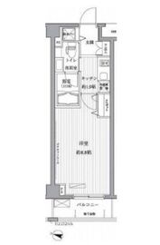 メゾンカルム西新宿 212 間取り図